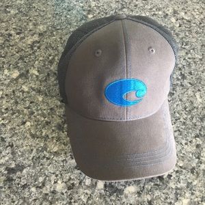 Gray and blue Costa Hat